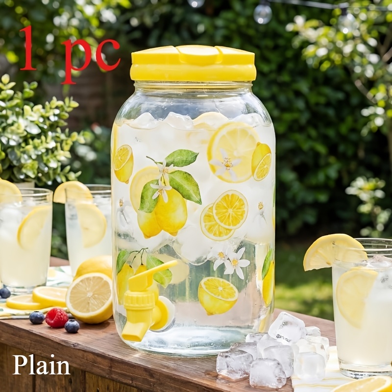 1pc plastic beverage dispenser spigot clear summer kitchen