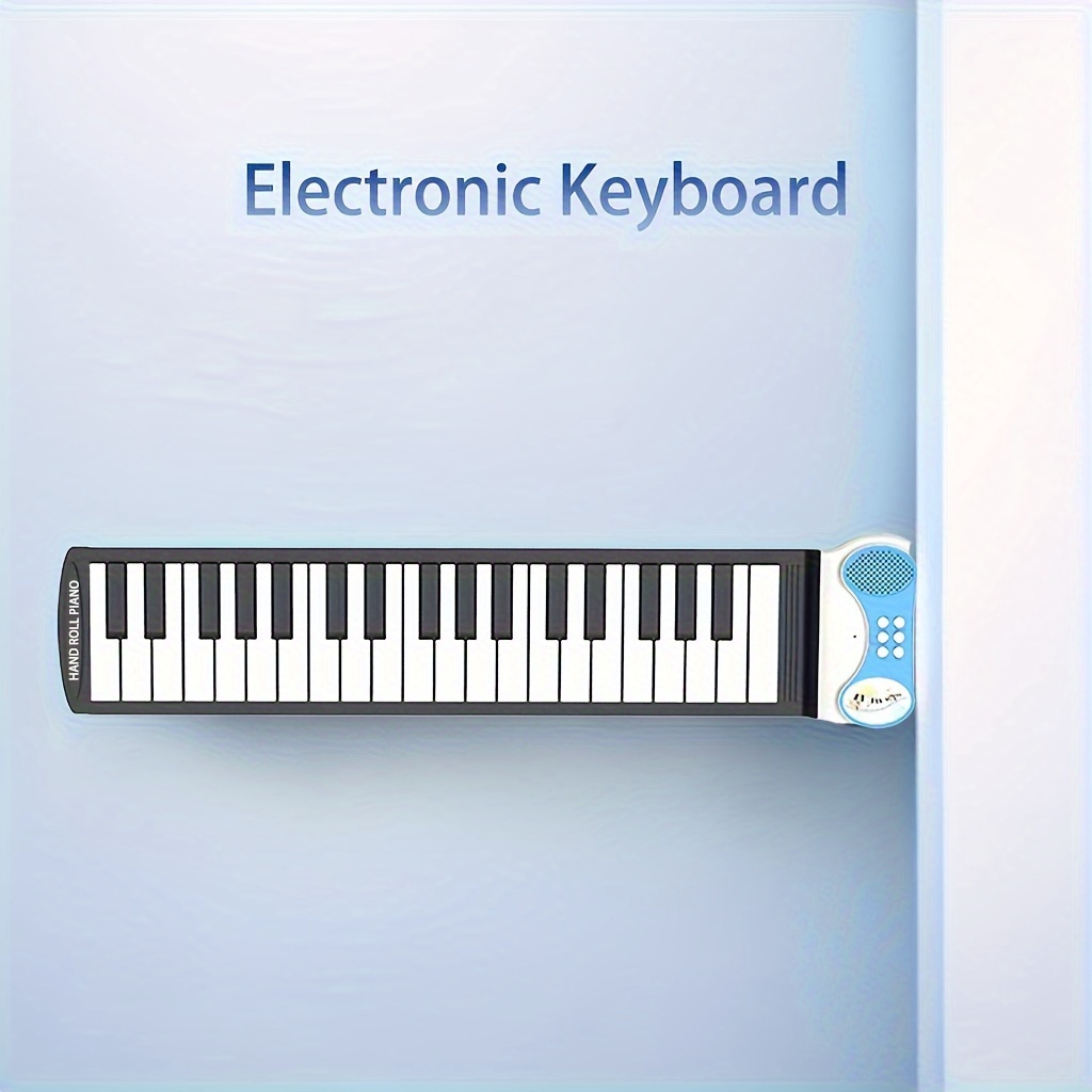 Flexible Silicone Roll Up Keyboard 88 Keys USB Portable Foldable