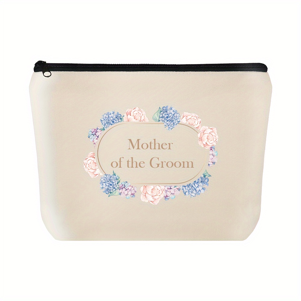 elegant canvas makeup bag mother wedding Temu Ireland