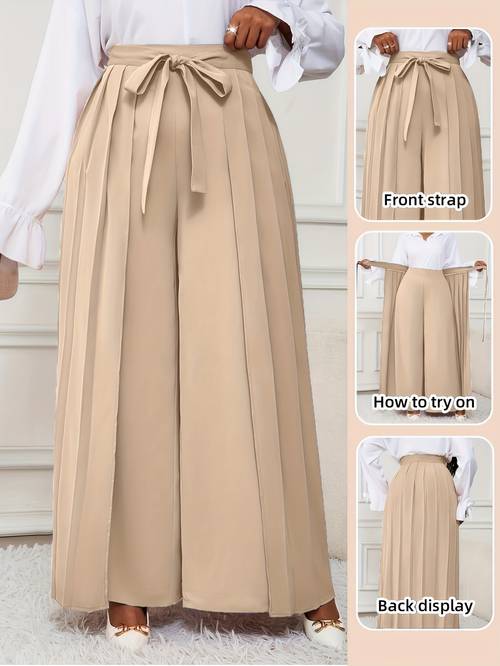plus size plus size womens spring autumn winter elegant pleated trousers plus size pants autumn womens clothing winter wear