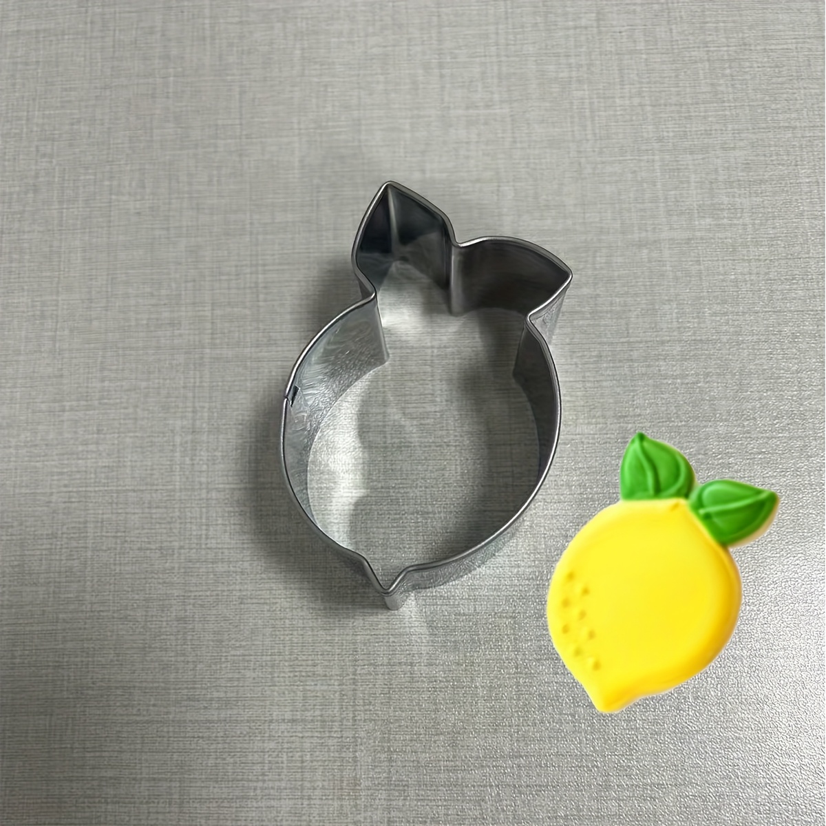 Fruit Stainless Steel Biscuit Mold Lemon Baking Fondant Cookie Cake Mold 1pc
