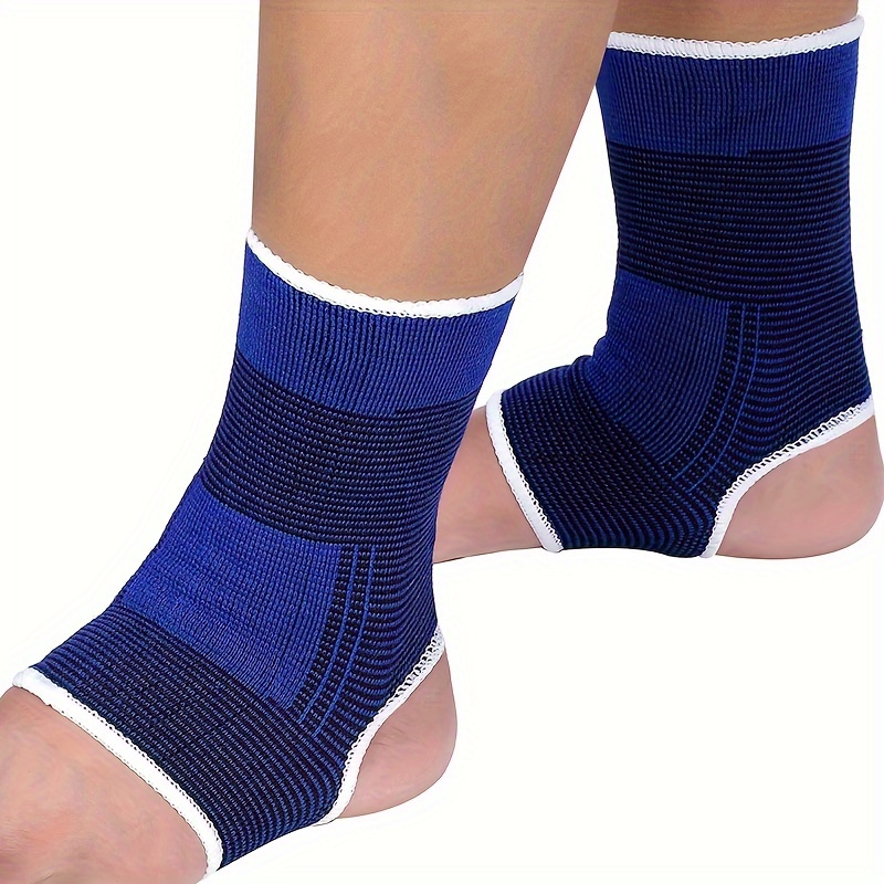 

2pcs Ankle Brace Compression Support Sleeve, Elastic Knitted Ankle Support For Running Fitness