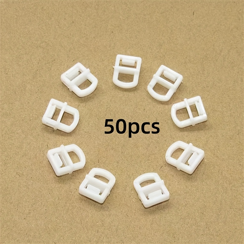 50pcs Of Car Curtain Hook Rings, Slider Additions For Curtain Tracks
