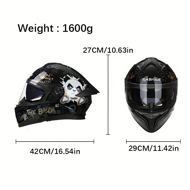 dual visor flip motorcycle helmet lightweight abs shell - Temu Oman