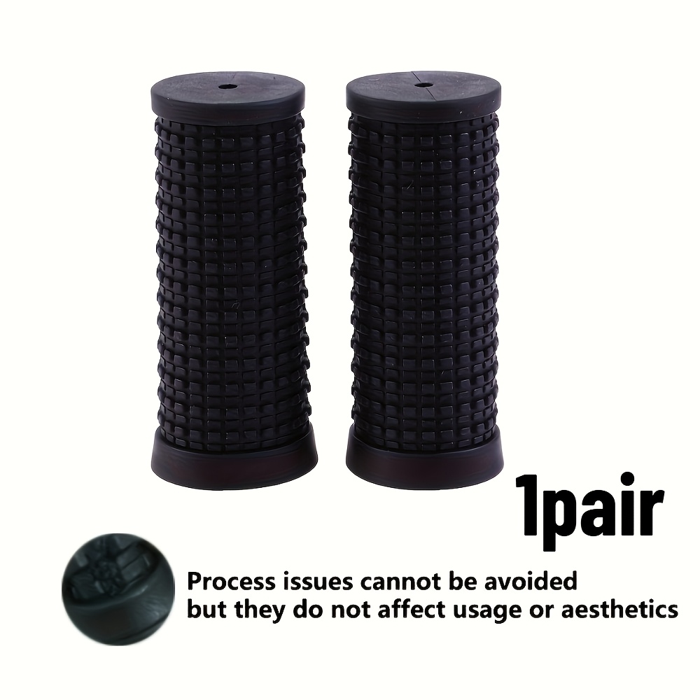 Image of 1pair Outdoor Bicycle Handlebar Grips Mountain Bike Handlebar Pads Bike Additions Mountain Bike Shock Absorption Anti-slip Handlebar Grips Bike Handlebar Pad Accessory