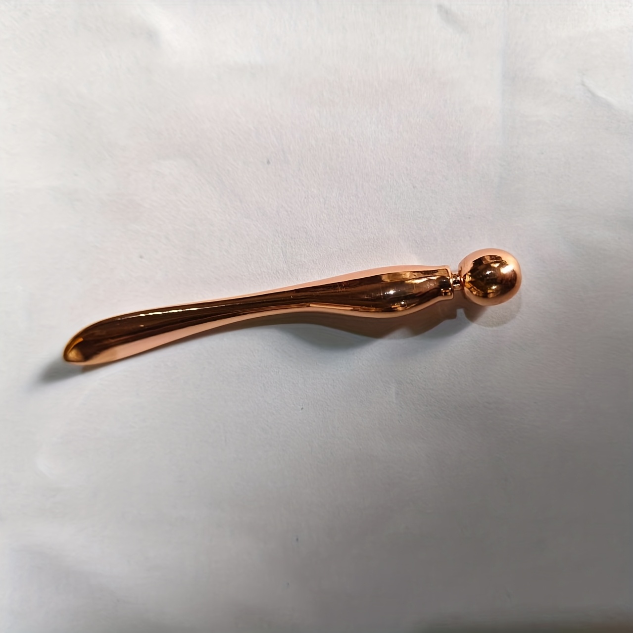 TEMU 1pc Eye Cream Applicator Alloy Cosmetic Eye Cream Beauty Eye Massage Stick