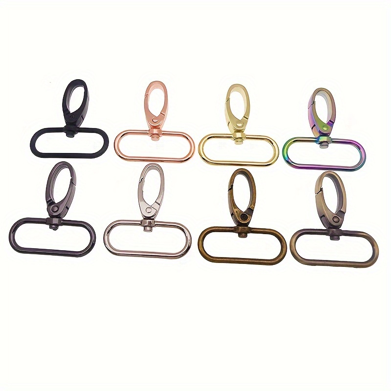 

10pcs 1.5in/38mm Bag Hardware Accessories Handbag Webbing Connector Buckle Bag Swivel Hook