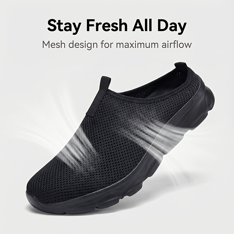 Men'S Slippers, Casual And Sporty Slip-On Shoes with a Lightweight Wide Toe, Comfortable Backless Design, Featuring a Cushioned Outsole, Upgraded Version, Suitable for Indoor, Home, And Outdoor Use for Both Men And Women