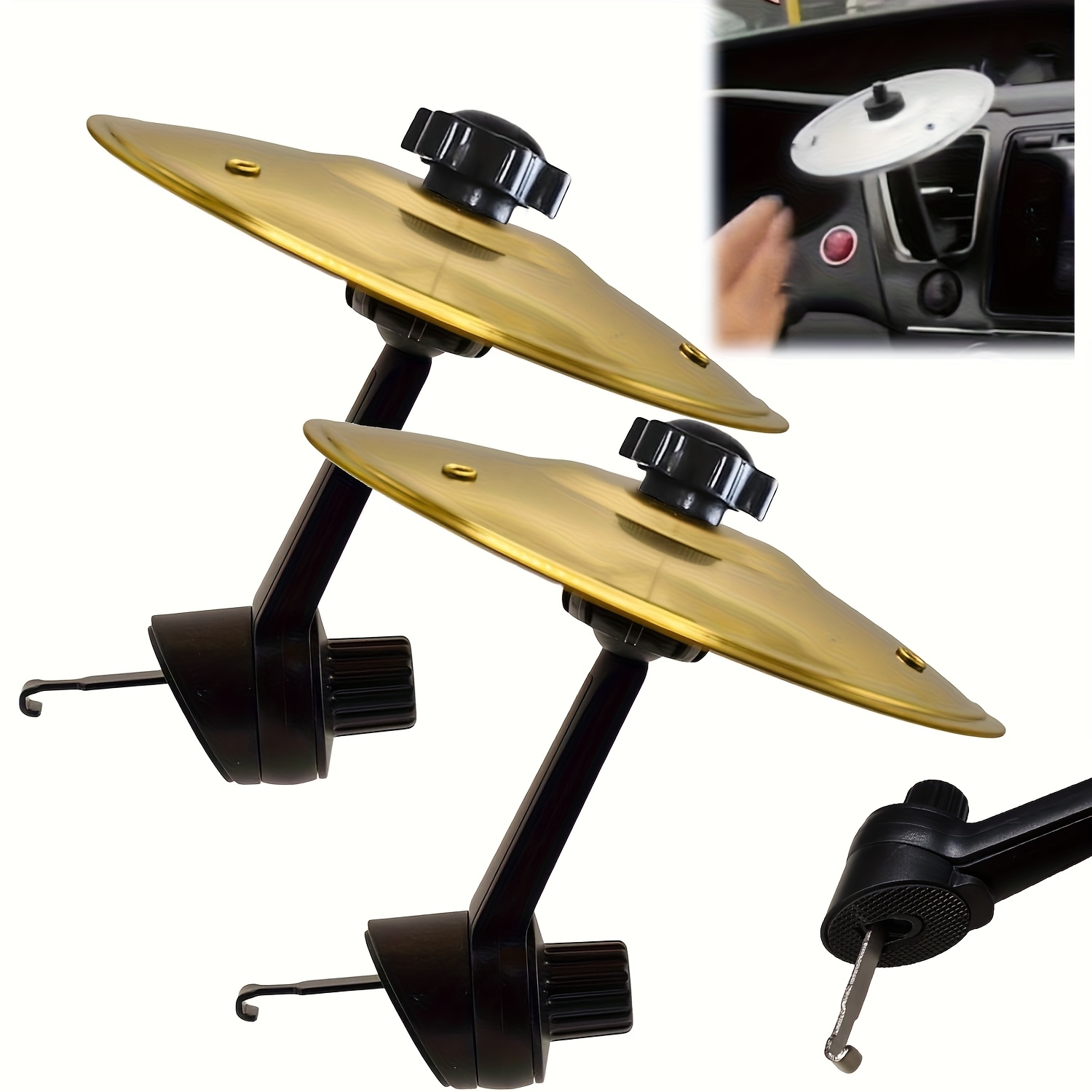 Cymbale De Voiture, Car Crash Cymbals Air Vent, Voiture