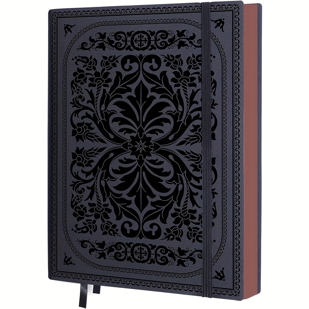 Image of A5 Dotted Notebook By Biroyal, Hardcover Journal, 256 Pages Dotted Notepad, Dotted Notebook, Stylish Notebook, Suitable For Women And Men To And Doodle.