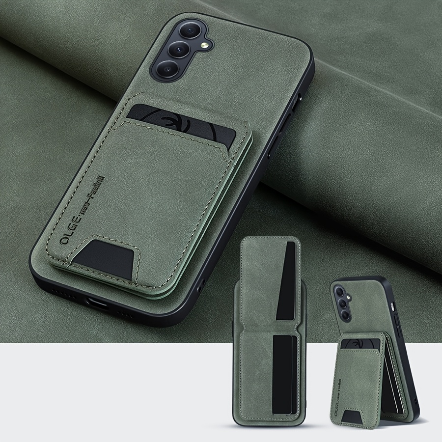 

Coque de Téléphone en Similicuir de Luxe avec Porte-Cartes pour Samsung A55/A35/A25/A15/A05S/A54/A34/A24/A14/A53/A33/A23/A13/A52/A32/A12/A22/A51/A71