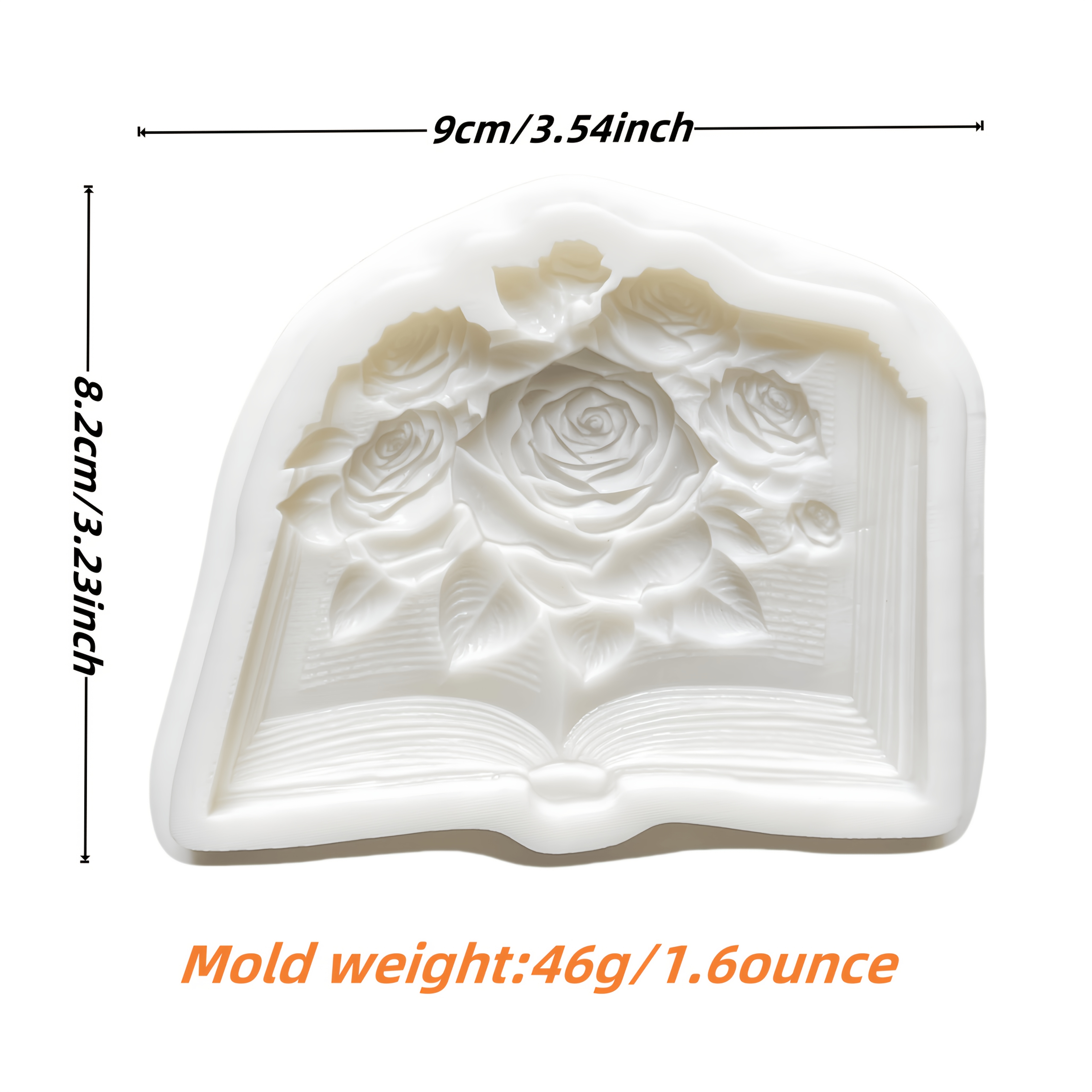 Image of A Rose Silicone Mold, Perfect For Diy Gift Creation, Suitable For Fondant, Chocolate, Cake Decoration, And Kitchen Baking Cookie Decoration, A New For Home Decoration, A Romantic Atmosphere.