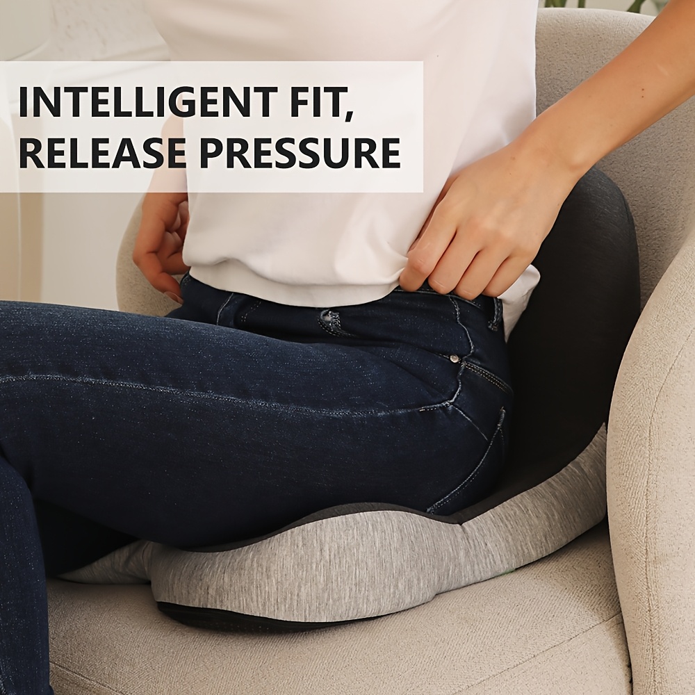 1pc seat cushion ergonomic premium cooling gel lumbar support cushion for car office breathable multicolor mesh backrest soft supportive back support pillow durable washable cushion for long sitting driving and desk work Product details 0