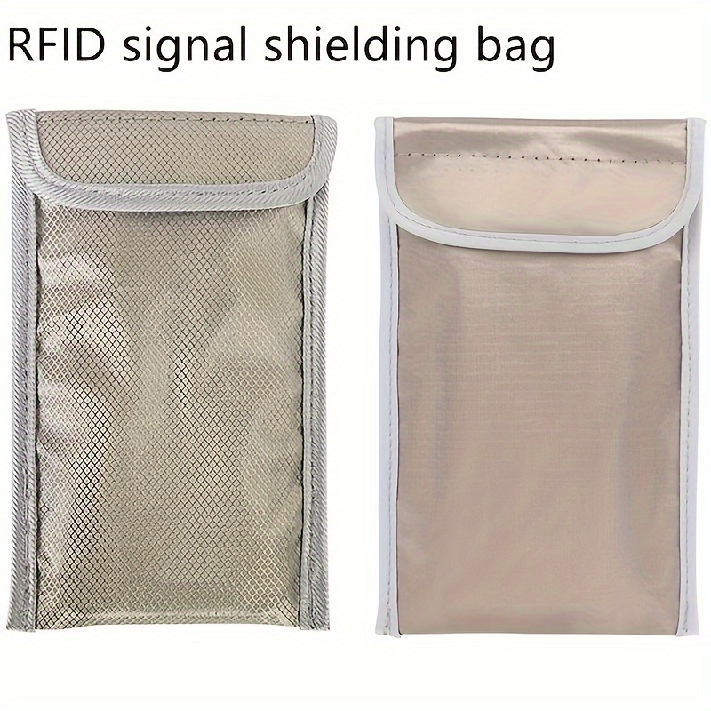 

New Mobile Phone Signal Shielding Bag Rfid Car Shielding Key Bag Gps Positioning Signal Protective Cover For Mobile Phone