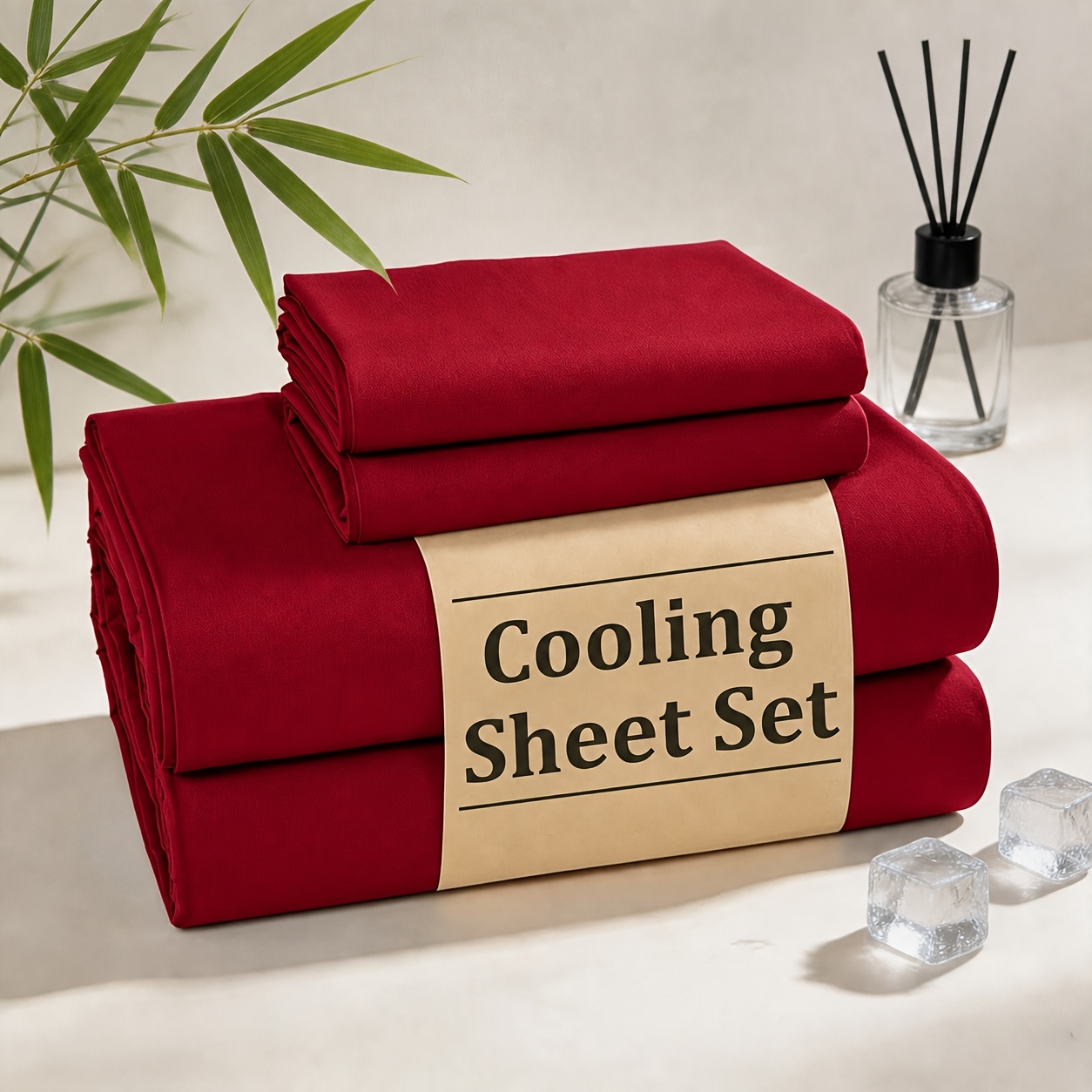 TEMU Deep Sheet Set, 4pcs Breathable Soft Fitted Sheets For Hot Sleepers, Children Pillowcases Included, Bedroom Decor, Great Gift For Family, Twin