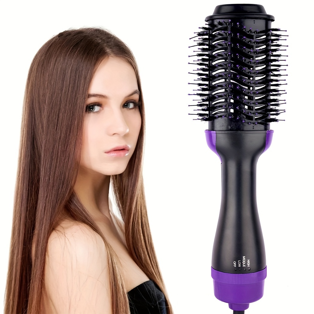 

2-in-1 Hair Dryer And Styler, Ionic Technology Blow Dryer Brush, Wet & Dry Multi-functional Hot Air Comb For Women, Mother's Day Gift