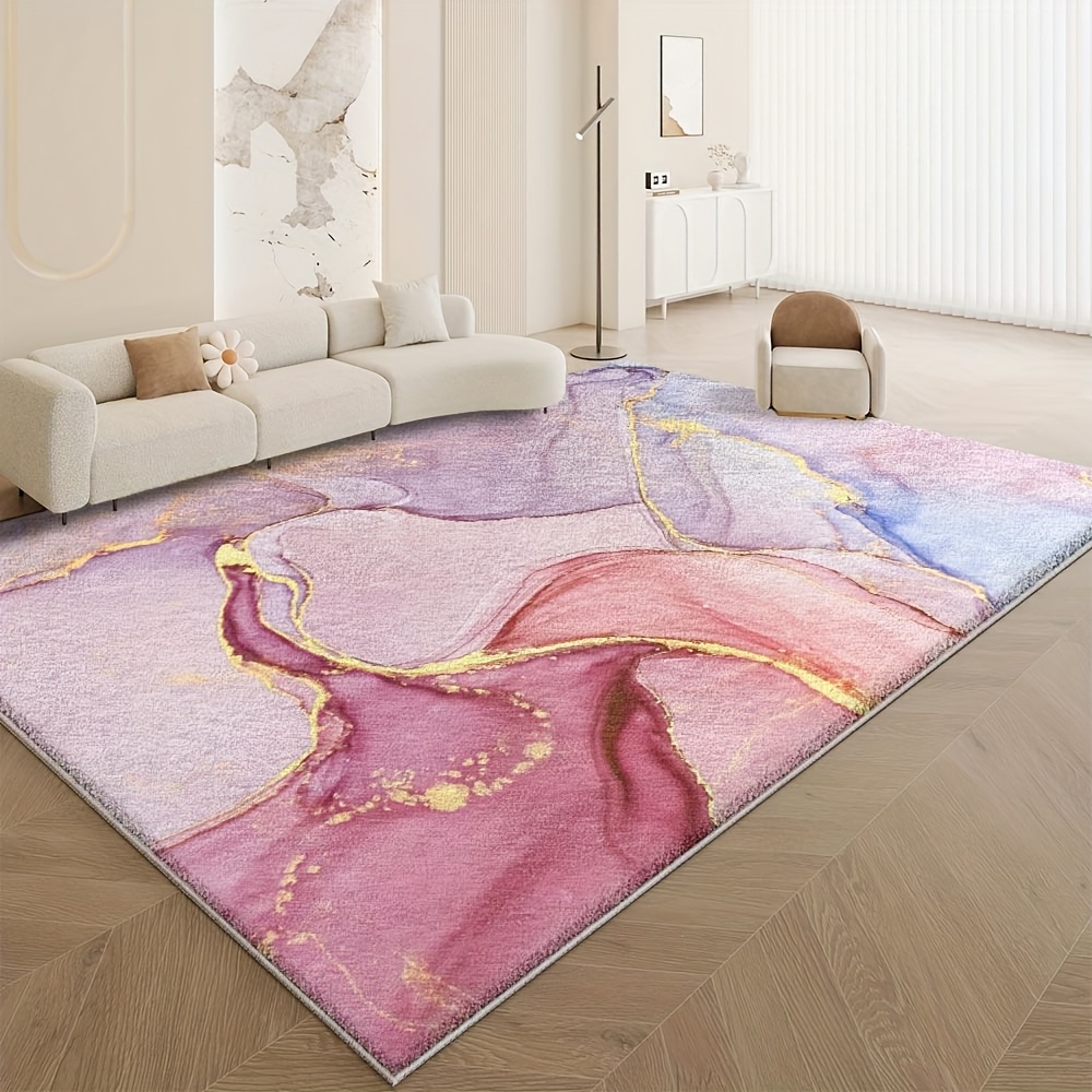 TEMU Velvet Carpets Weighing 850 Grams Per Are Machine Washable And Suitable For Modern Minimalist Bedrooms. In Sizes, Large, Soft Carpets Invite You