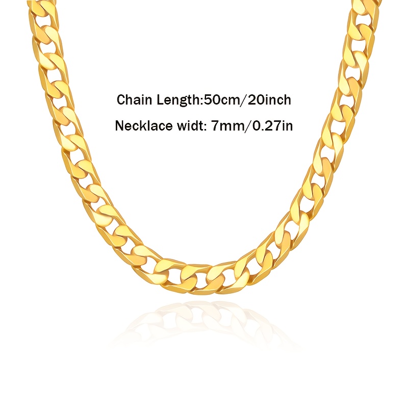 TEMU Un 925 7mm catena hip-hop style gioielli e accessori per e donne regalo per e donne confezione regalo Valentino