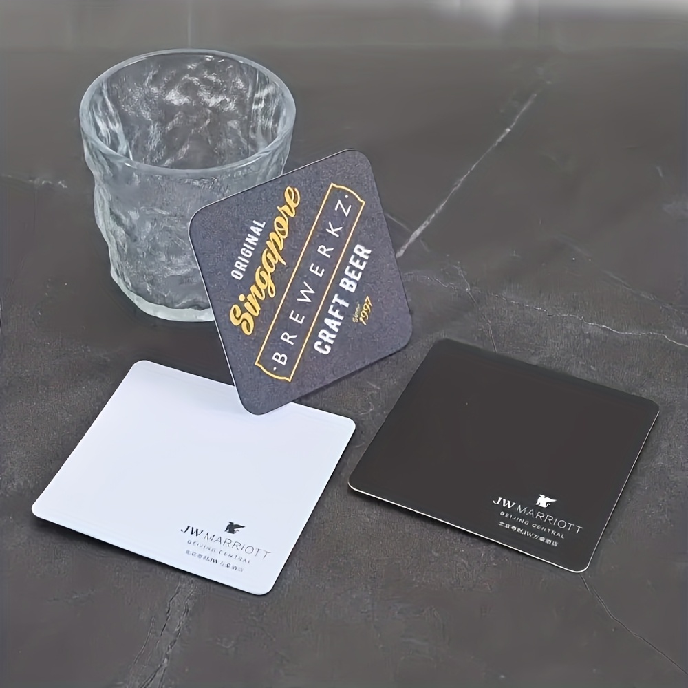 400pcs Custom Square Photo Coasters