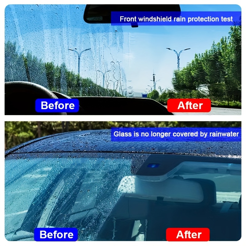 jiang   car glass cleaner removes heavy spots polishes degreases rainproof anti fog agent for auto maintenance details 6