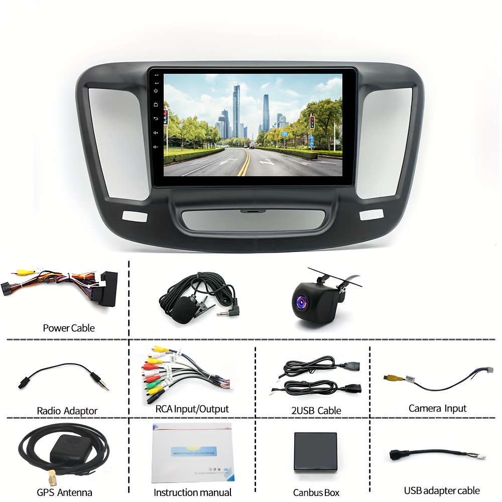 

9'' Android 12 Stereo Radio Gps Navigation For Chrysler 200 200c 2015-2019