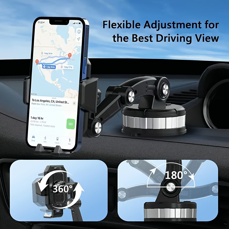 multifunctional 360 degrees rotating stand mobile gps stand center console universal car mobile phone stand perfect for birthday gifts christmas easter presidents day and more details 2