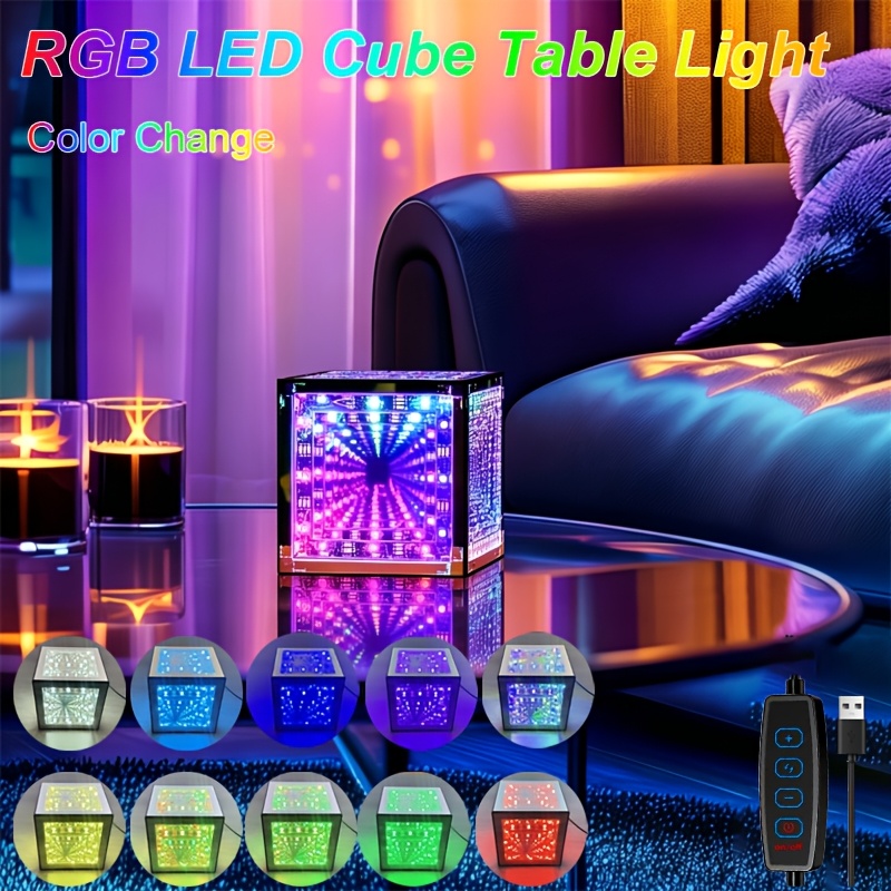 RGBW Color Changing Smart Infinite Cube Light