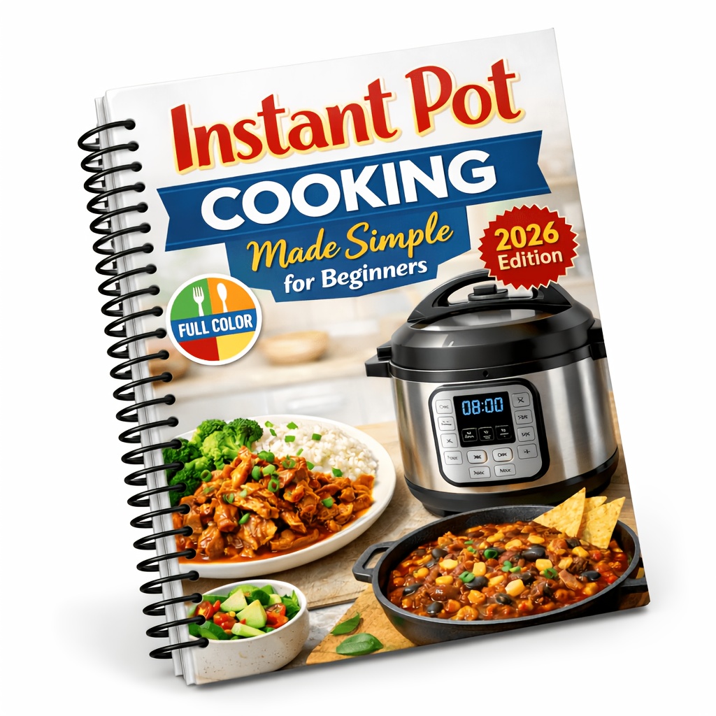 TEMU Instant Pot Cookbook For Beginners With Easy Everyday Pressure Cooker Recipes