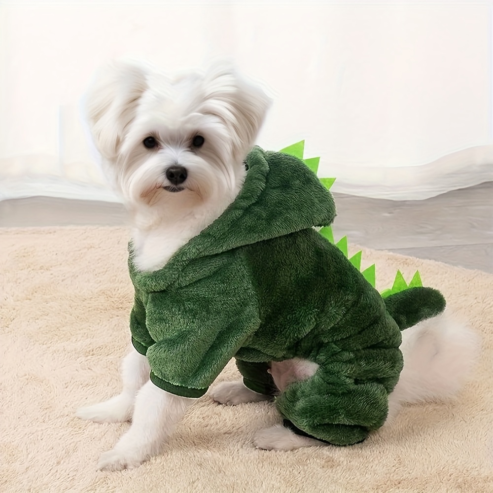 Fantasia de Dinossauro para Cães Miniatura