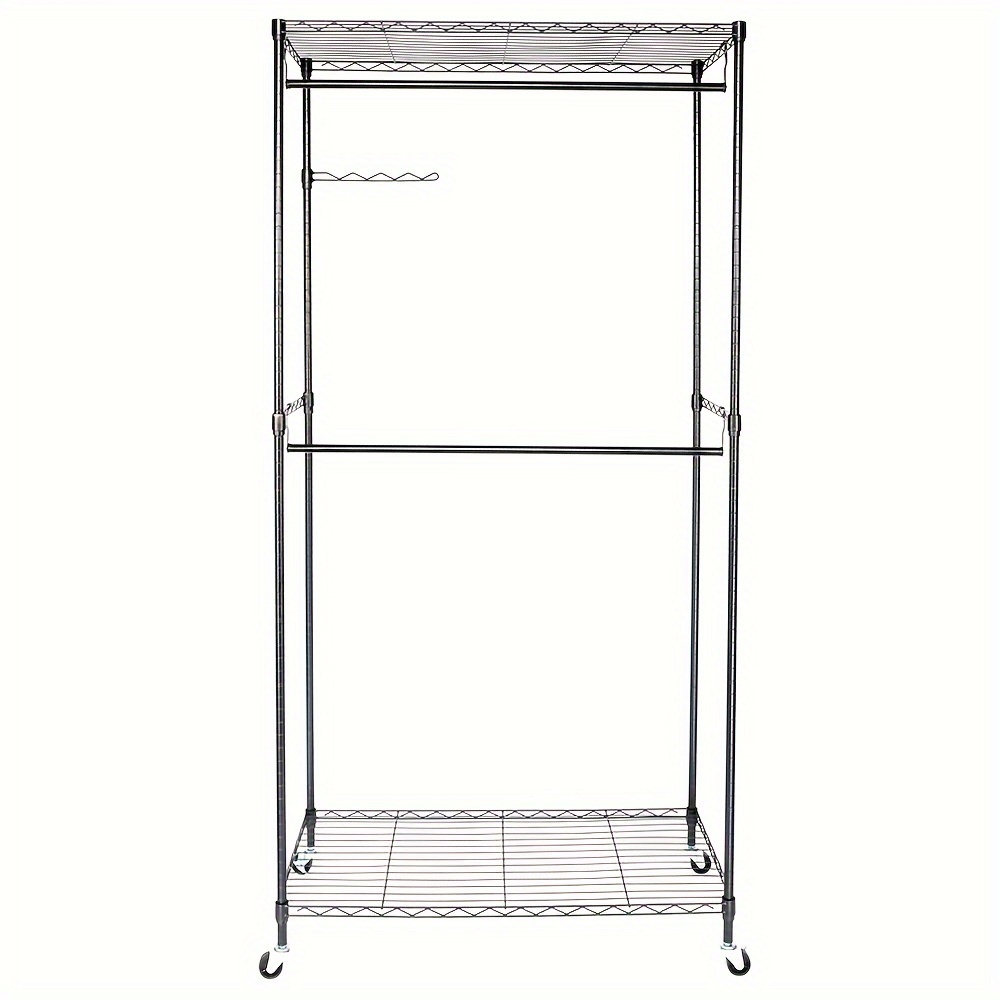 

Metal Rolling Clothes Rack