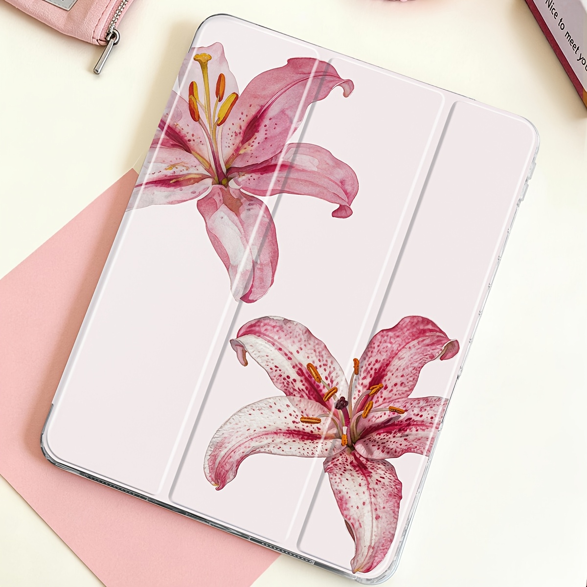 TEMU A Double-sided Pattern Tablet Case Compatible With Ipad (a16) 11-inch / 11th Generation, Painted Pattern Protective Case, Compatible With -inch