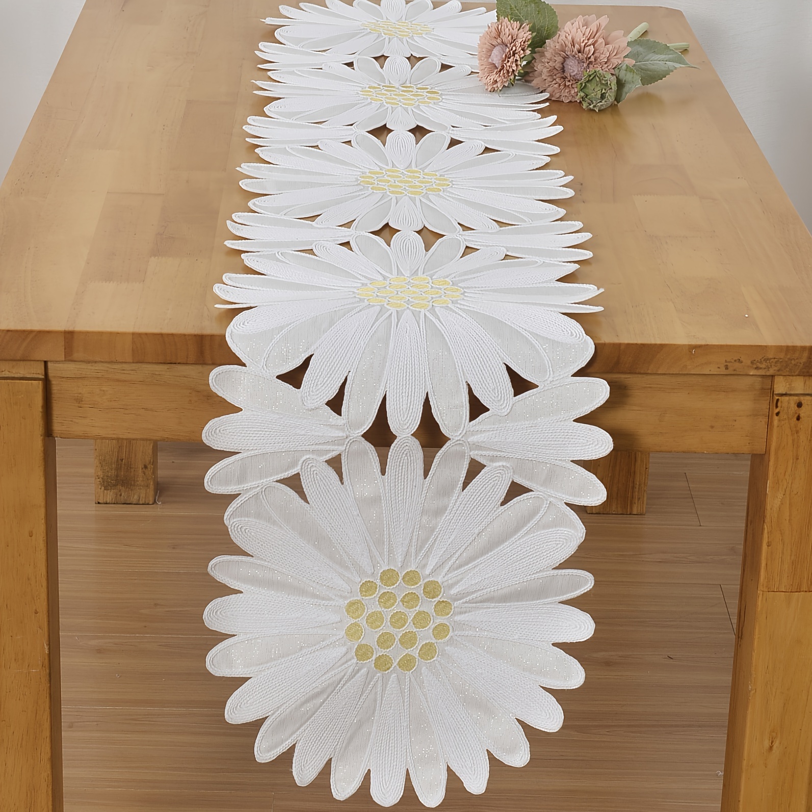 

Embroidered Table - Double , 100% , For Parties & , 38cm X 176cm