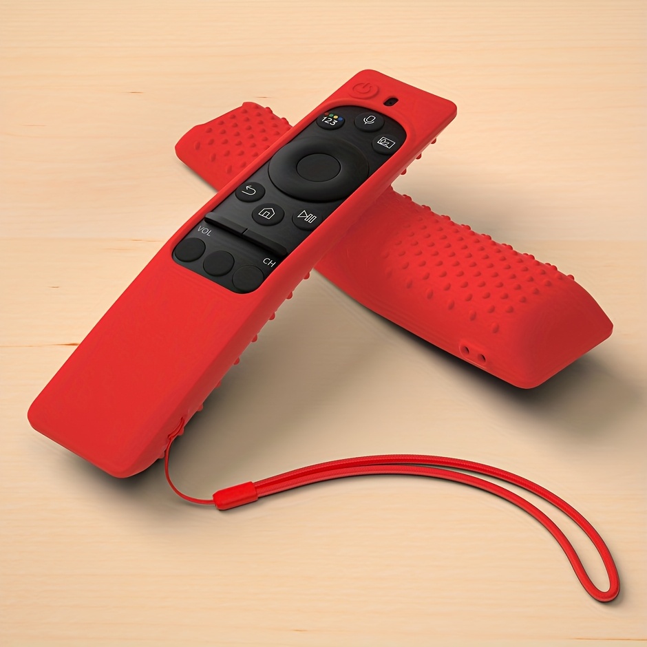 TEMU For Bn59 Series Remote Control Back Curved Protective Case Bn59-01312b Bn59-01312h Bn59-01241a Anti-slip Shockproof Silicone Cover