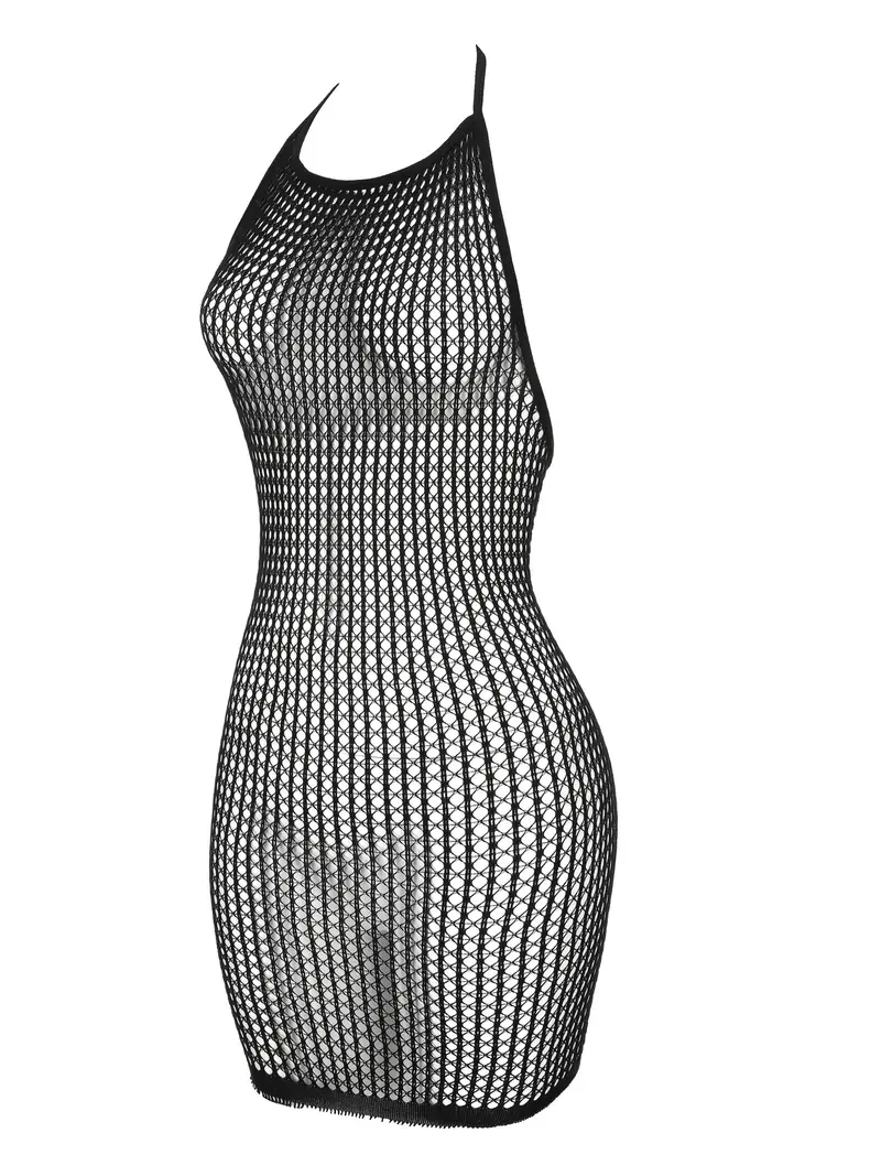 Sexy Vacation Solid Hollowed Out Swimwears Cover Up Sexy Vacation Solid Hollowed Out Swimwears Cover Up