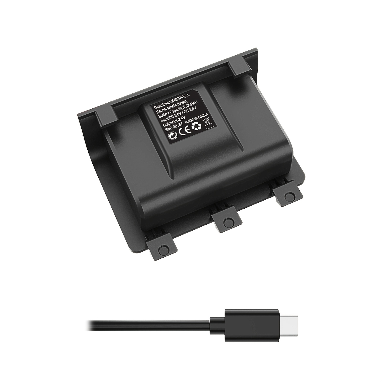 Polnilni paket baterij, primeren za X/ S kontrolerje, opremljen z 600 mAh baterijo visoke kapacitete - podaljšuje čas igranja za več kot 6 ur,