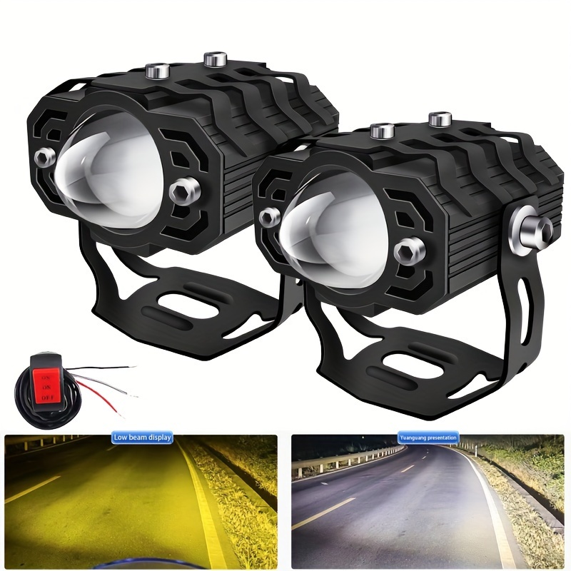 Led projector headlight for hot sale bike