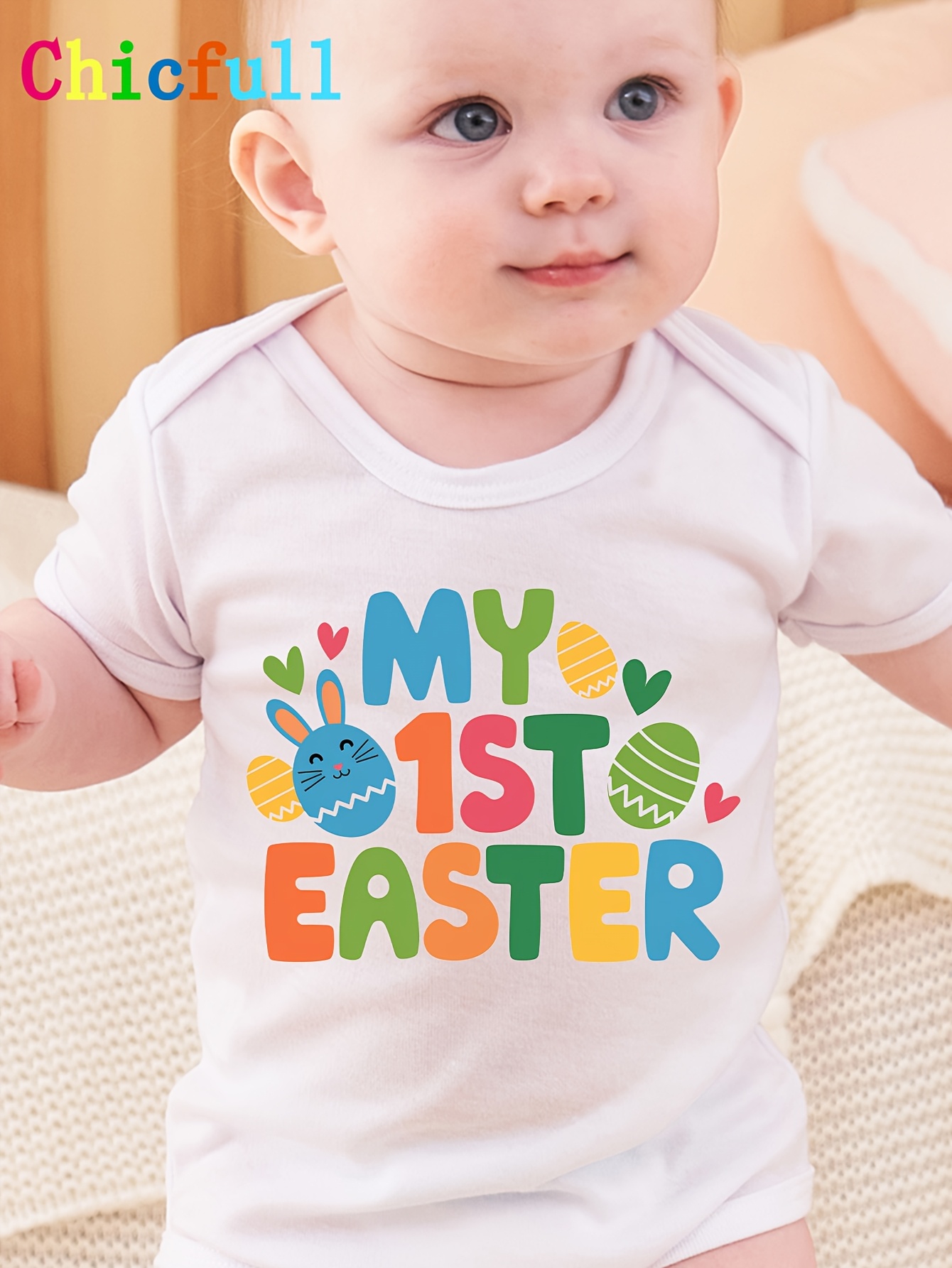 chicfull adorable 1st easter bodysuit comfy Temu United Kingdom
