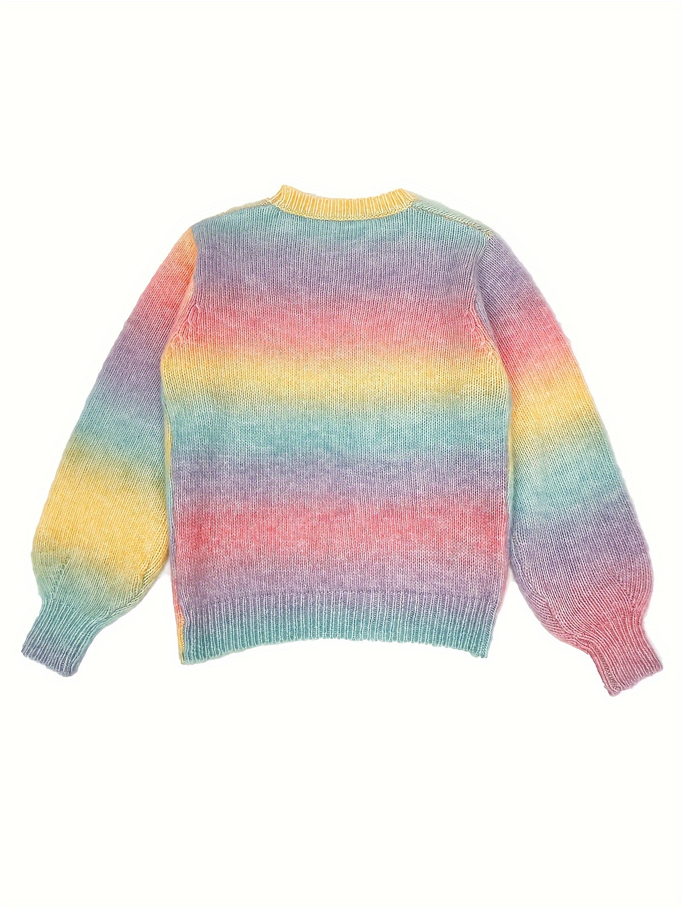 Regenbogen Pullover Damen Kaufe Damen-Strickpullover Mit