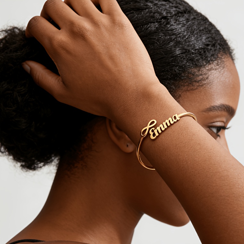 Custom New Personalized Fashionable Minimalist Infinity Loop DIY Bracelet