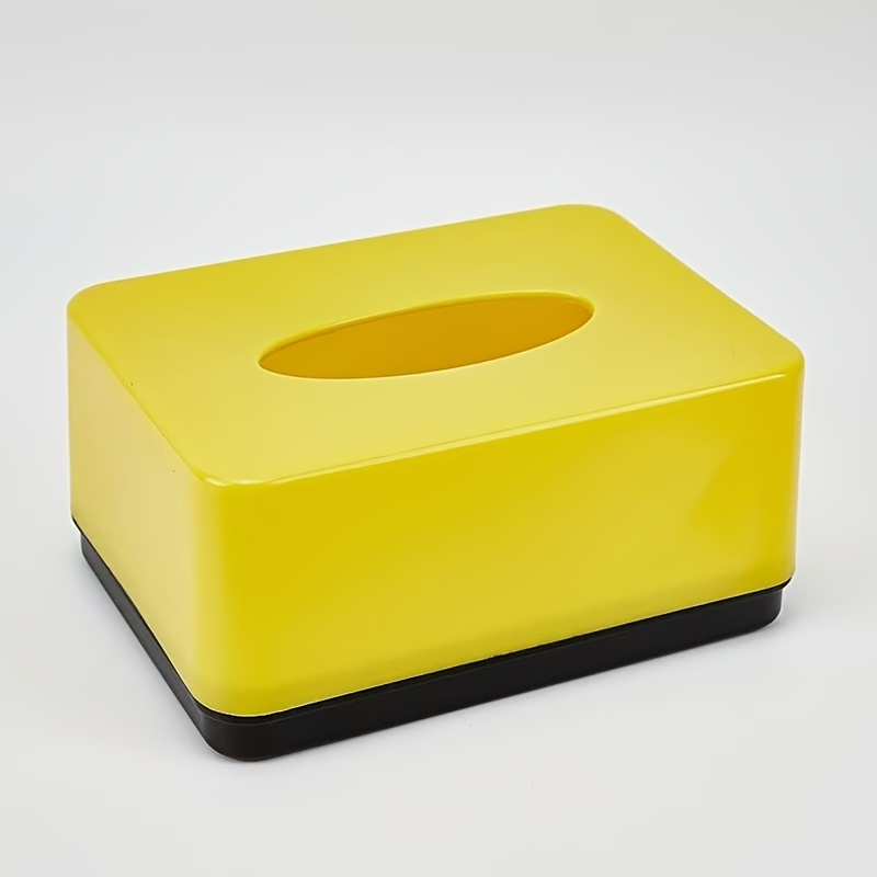 large rectangular tissue box dispenser durable plastic kitchen dining room organizer with   design 6 3 x 4 3 x 2 9 for   hotel use kitchen storage modern aesthetic   Product details 3