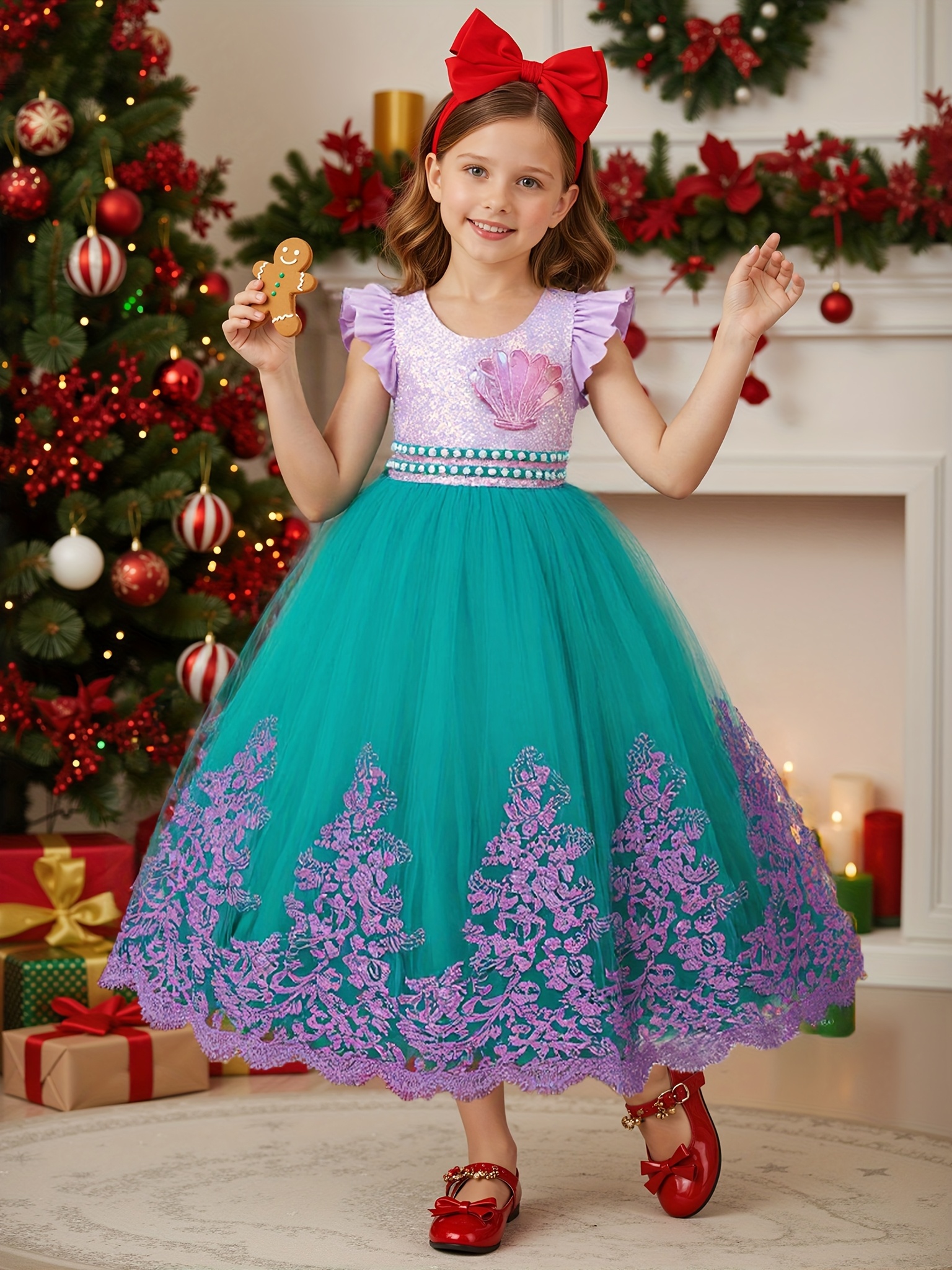 teal holiday dress Gold & Green Holiday Dress – Little Bird