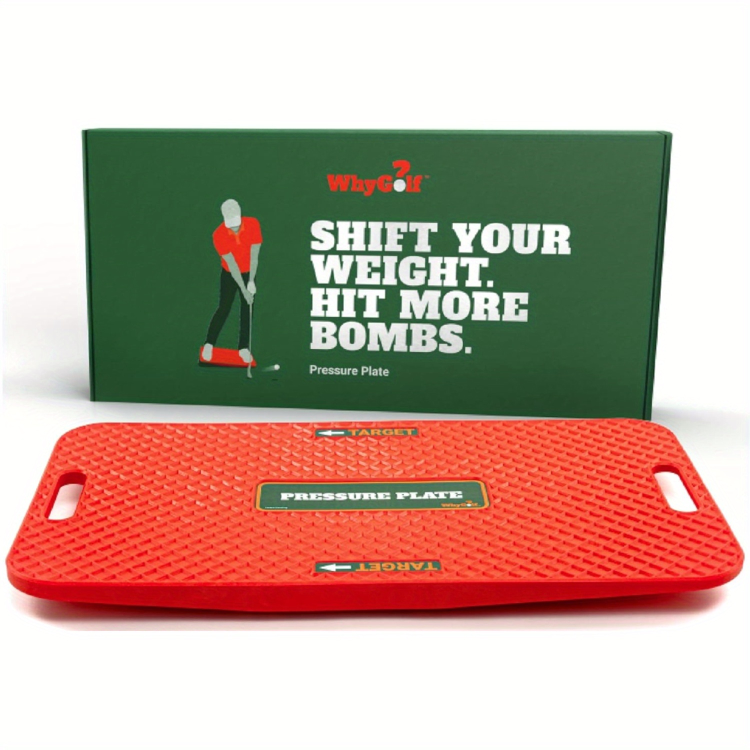 TEMU Zfyoung Golf Balance Board - An Swing Trainer Featuring A Weight Transfer System, Designed For Beginners With A To Enhance Swing Mechanics And Coordination, Offering Precision In Golfing, A User-