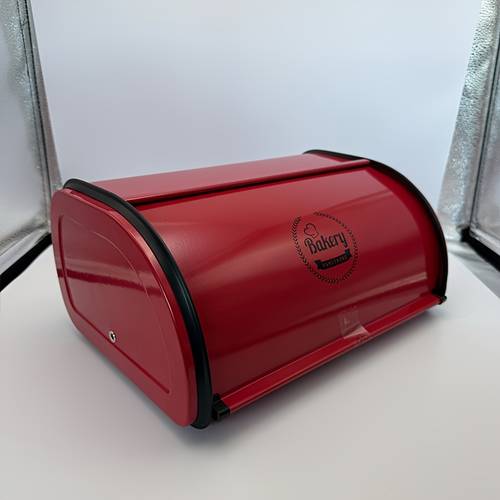 versatile metal kitchen storage box with lid white no power needed multi purpose organizer
