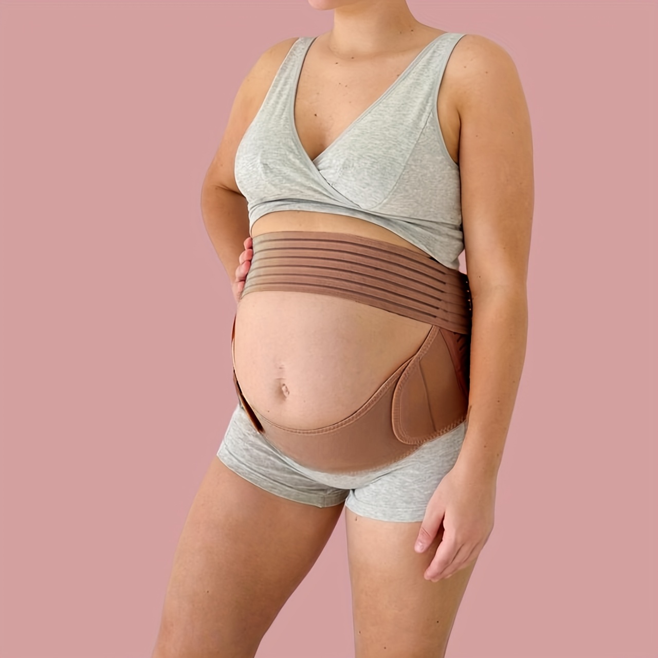 breathable adjustable maternity belt button closure soft Temu
