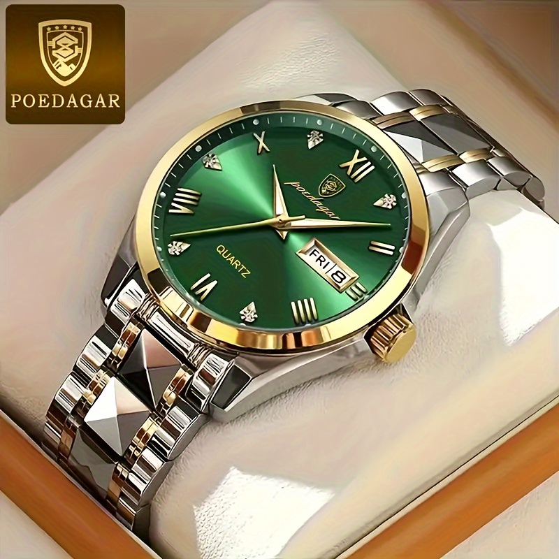 

1pc Men's Business Quartz Watch