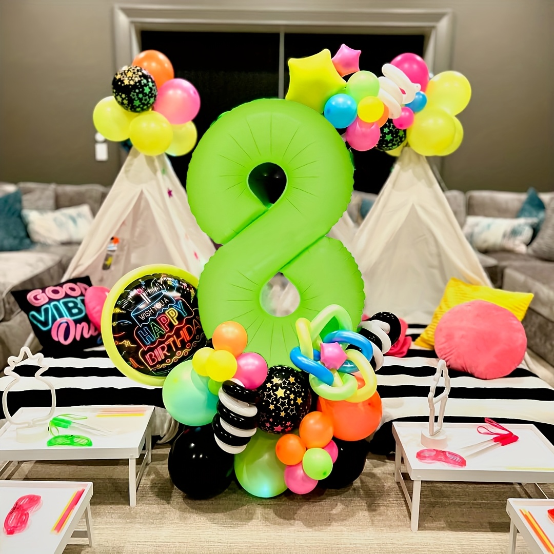 Palloncini 90 Anni Compleanno Verde Oro, Decorazioni per Uomo Donna