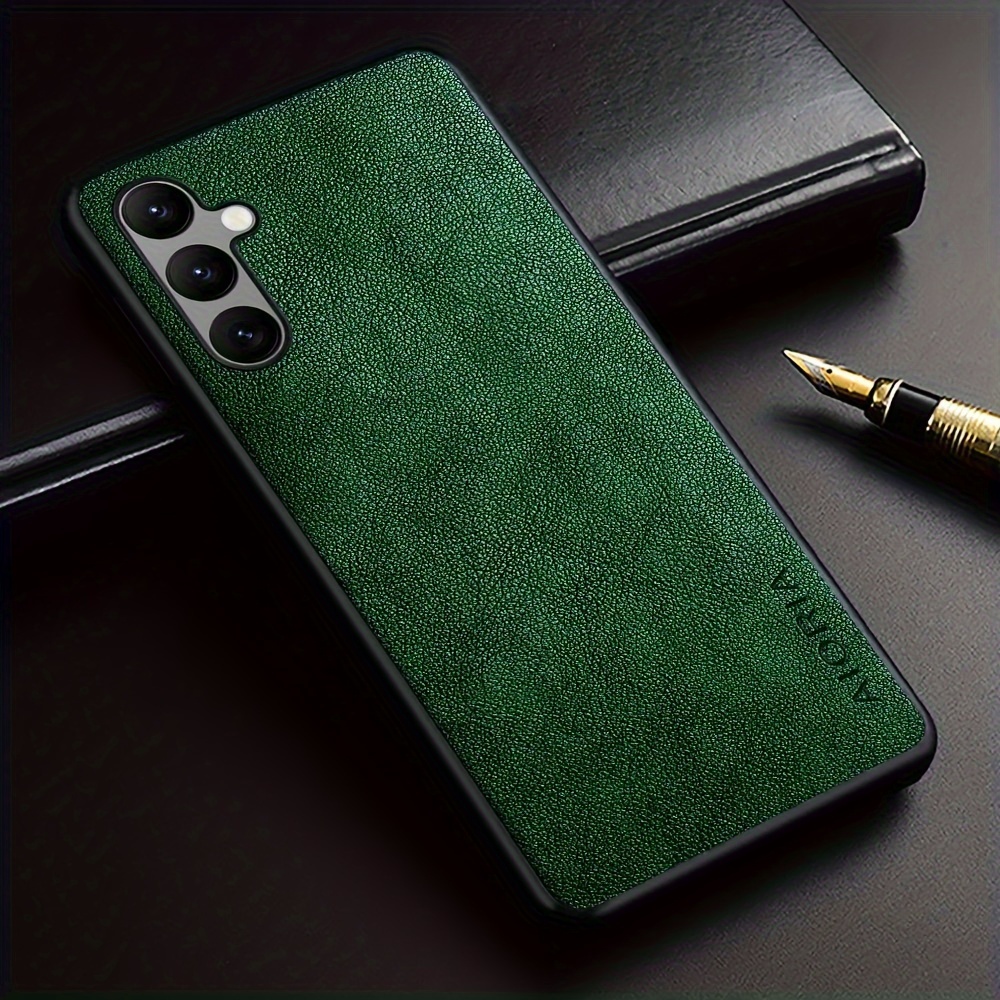 TEMU Phone Case: Premium Synthetic Leather Cover Retro Design Full Protective Case For For Galaxy A54 A34 A24 A14 A04s A04 4g 5g Phone Case