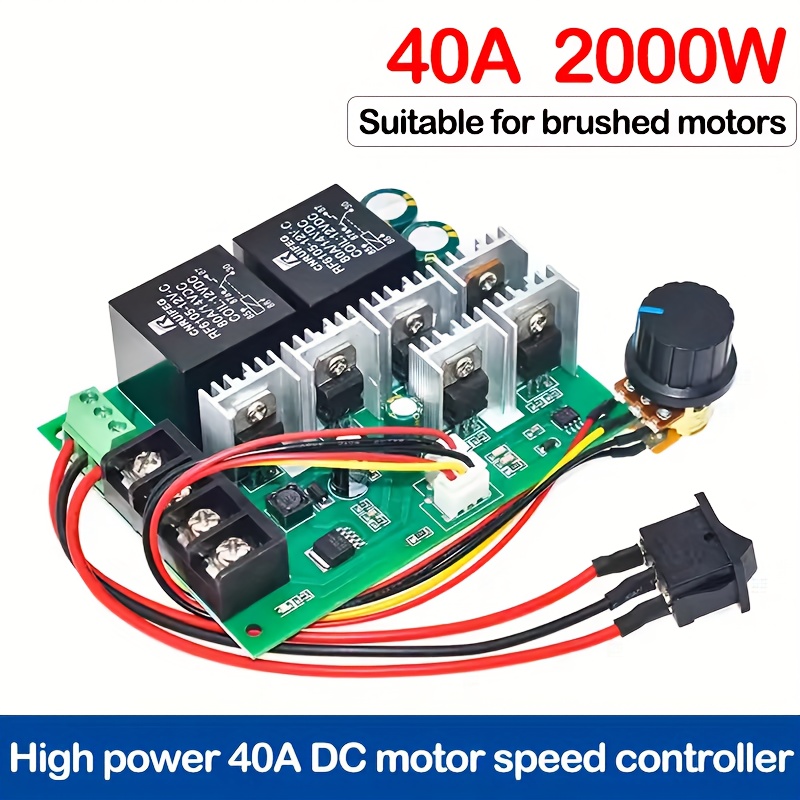 PWM Speed Controller for DC Motors 12V-50V 60A