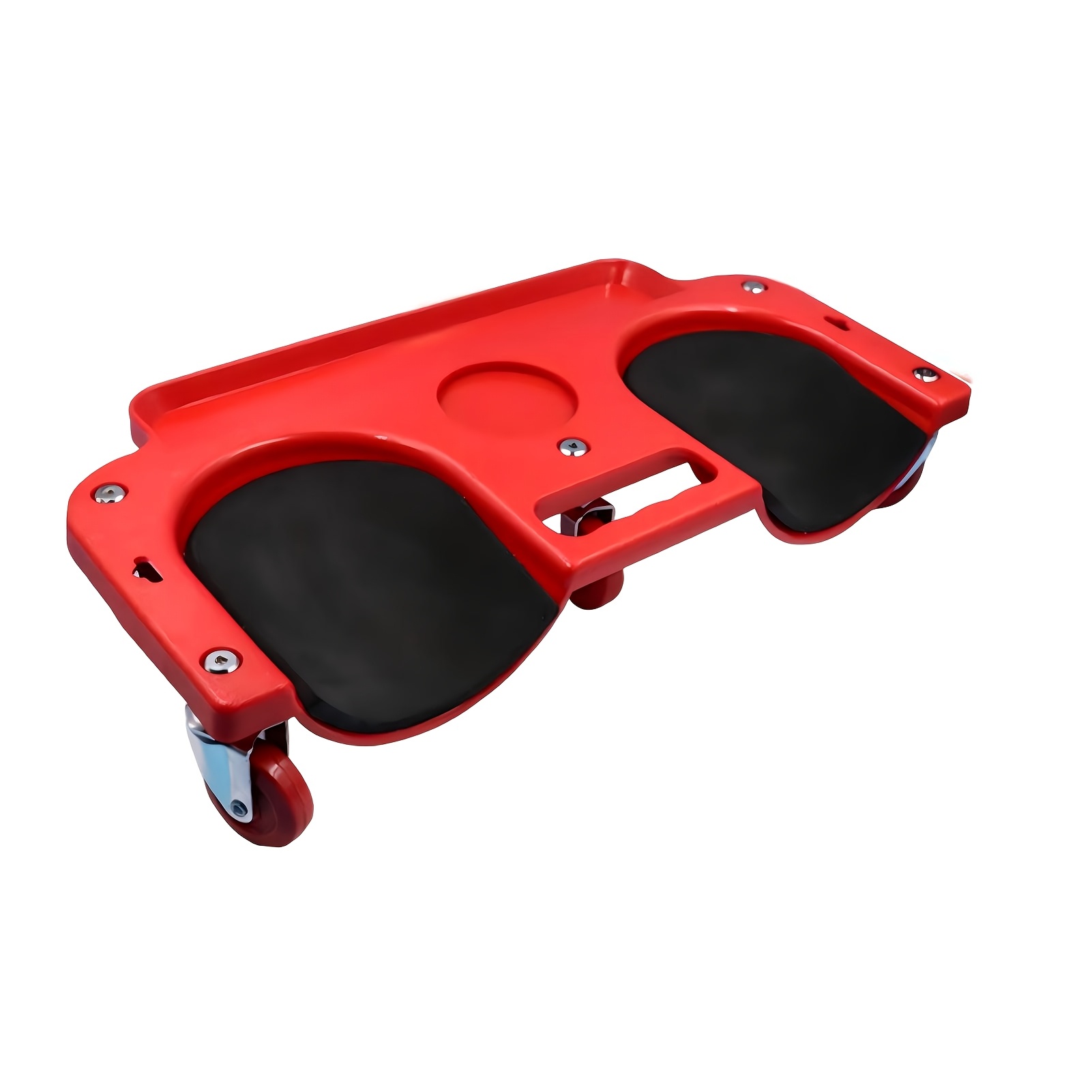 item picture compact rolling knee pads with a sturdy frame featuring five swivel casters and a tool tray   in multiple colors