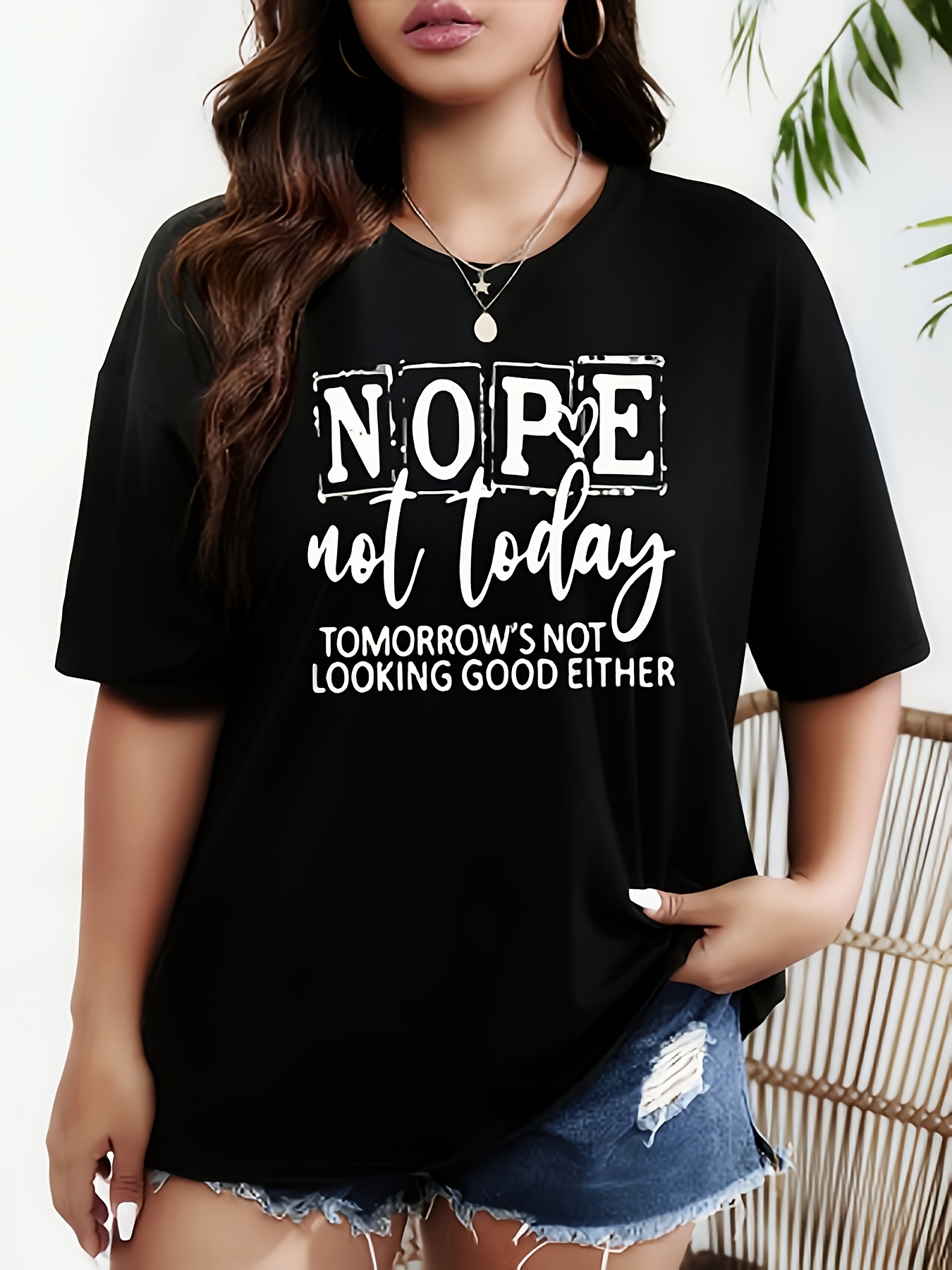 womens oversized t shirts sold on Temu United States